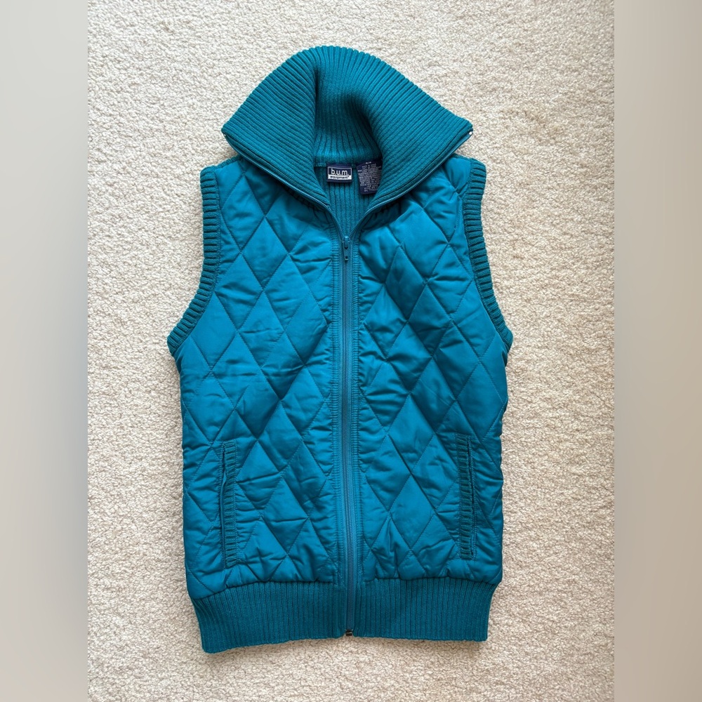 b.u.m equipment Women’s Turquoise Vest